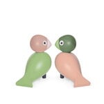 Rosendahl Lovebirds, 2er-Set, hellgrün - rosa, extrabild