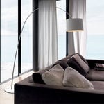 Foscarini Lampada da terra Twiggy, nera