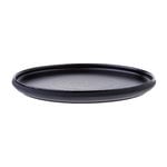 Vaidava Ceramics Assiette plate Eclipse 34 cm, noir