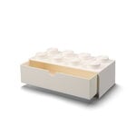 Room Copenhagen Lego Desk Drawer 8 säilytyslaatikko, valkoinen