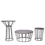 Petite Friture Hollo side table, anthracite
