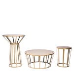 Petite Friture Hollo coffee table, gold