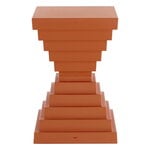 Kartell Prince Ohoh stool, brick red, view 3
