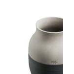 Kähler Vase Omaggio Circulare, 20 cm, gris anthracite