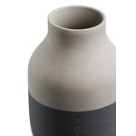 Kähler Vaso Omaggio Circulare, 31 cm, grigio - antracite