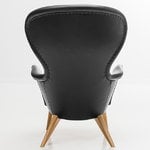 Ornäs Fauteuil Siesta, chêne - cuir noir Sørensen