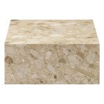 MENU Plinth pöytä, matala, Kunis Breccia marmori