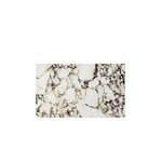 Audo Copenhagen Plinth bord, lågt, Calcatta Viola-marmor
