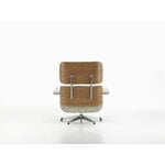 Vitra Eames Lounge Chair&Ottoman, new size, A. cherry-Nubia cream/sand