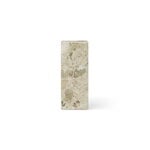 Audo Copenhagen Support Plinth Pedestal, marbre Kunis Breccia