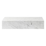 MENU Plinth Grand pöytä, valkoinen Carrara marmori