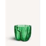 Kosta Boda Vaso Crackle, 175 mm, verde