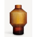 Kosta Boda Pavilion Vase, 134 mm, dunkles Bernsteingelb