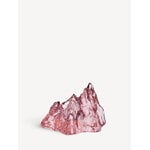 Kosta Boda Portacandela The Rock, 91 mm, rosa