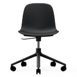 Normann Copenhagen Form Swivel chair, black