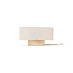 Audo Copenhagen Lampe de table Nonna, 30 cm, travertin sable - textile sable, image extra