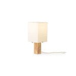 Audo Copenhagen Lampe de table Nonna, 49 cm, travertin sable - textile sable, image extra