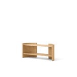 Audo Copenhagen Crescent shelving, low, oak, view 4