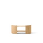 Audo Copenhagen Crescent shelving, low, oak, view 3