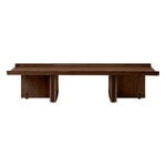Audo Copenhagen Conrad lounge table, 149 x 74 cm, dark stained oak, view 3