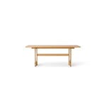 Audo Copenhagen Puffin dining table, 200 x 95 cm, solid oak, view 4