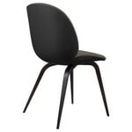 GUBI Beetle chair, smoked oak - black - Light Boucle 004