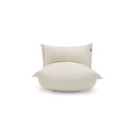Fatboy The BonBaron Slim Loungesessel, recyceltes Bouclé Creme, extrabild