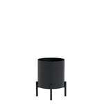 Eva Solo Vaso per piante Simply Grow, 37 cm, grande, nero, immagine extra