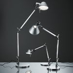Artemide Tolomeo Micro LED table lamp, aluminium