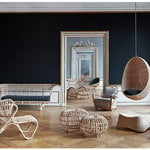 Sika-Design Paris nojatuoli, tummanharmaa istuintyyny