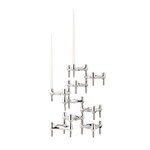 STOFF Copenhagen STOFF BMF candle holder, set of 3, chrome, view 4
