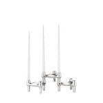STOFF Copenhagen STOFF BMF candle holder, set of 3, chrome, view 3