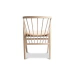 Sibast No 8 chair, soaped oak - honey leather