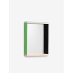 Vitra Colour Frame mirror, small, green - pink