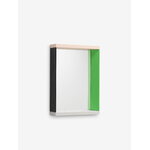 Vitra Specchio Colour Frame, piccolo, verde - rosa