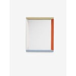 Vitra Miroir Colour Frame, petit modèle, bleu - orange