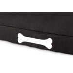 Fatboy Doggielounge, large, recycled canvas black licorice, extra image