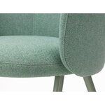 Vitra Mikado tuoli, minttu - Dumet pale blue/emerald