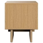 GUBI Private side table, light stained oak