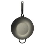 Heirol Poêle wok Blacksteel Pro, 33 cm