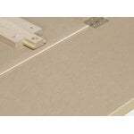 Artek Aalto foldable table DL81C, birch - white laminate