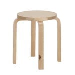 Artek Aalto stool E60, wild birch