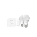 Philips Hue Essential starter pack: E27 bulb, 2 pcs, dimmer switch, Bridge, extra image