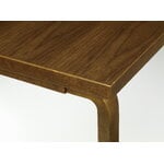 Artek Aalto table 83, walnut stained, extra image