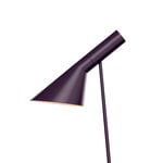 Louis Poulsen AJ floor lamp, aubergine