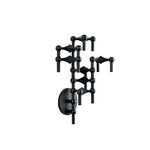 STOFF Copenhagen STOFF Nagel wall hanger, black, view 4