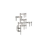 STOFF Copenhagen STOFF Nagel wall hanger, chrome, view 6