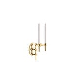 STOFF Copenhagen STOFF Nagel wall hanger, brass, view 3