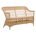 Sika-Design Charlot 2-istuttava sohva, luonnonvärinen - valkoinen