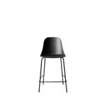 Menu Harbour counter side chair 63 cm, black - black steel